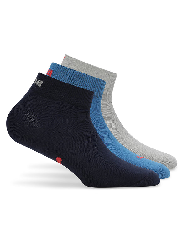 Lifestyle Unisex Quarter Socks Pack of 3