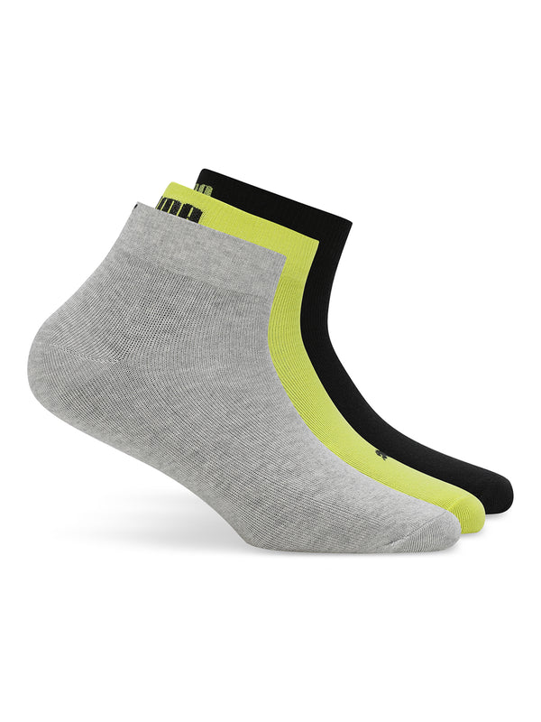 Lifestyle Unisex Quarter Socks Pack of 3