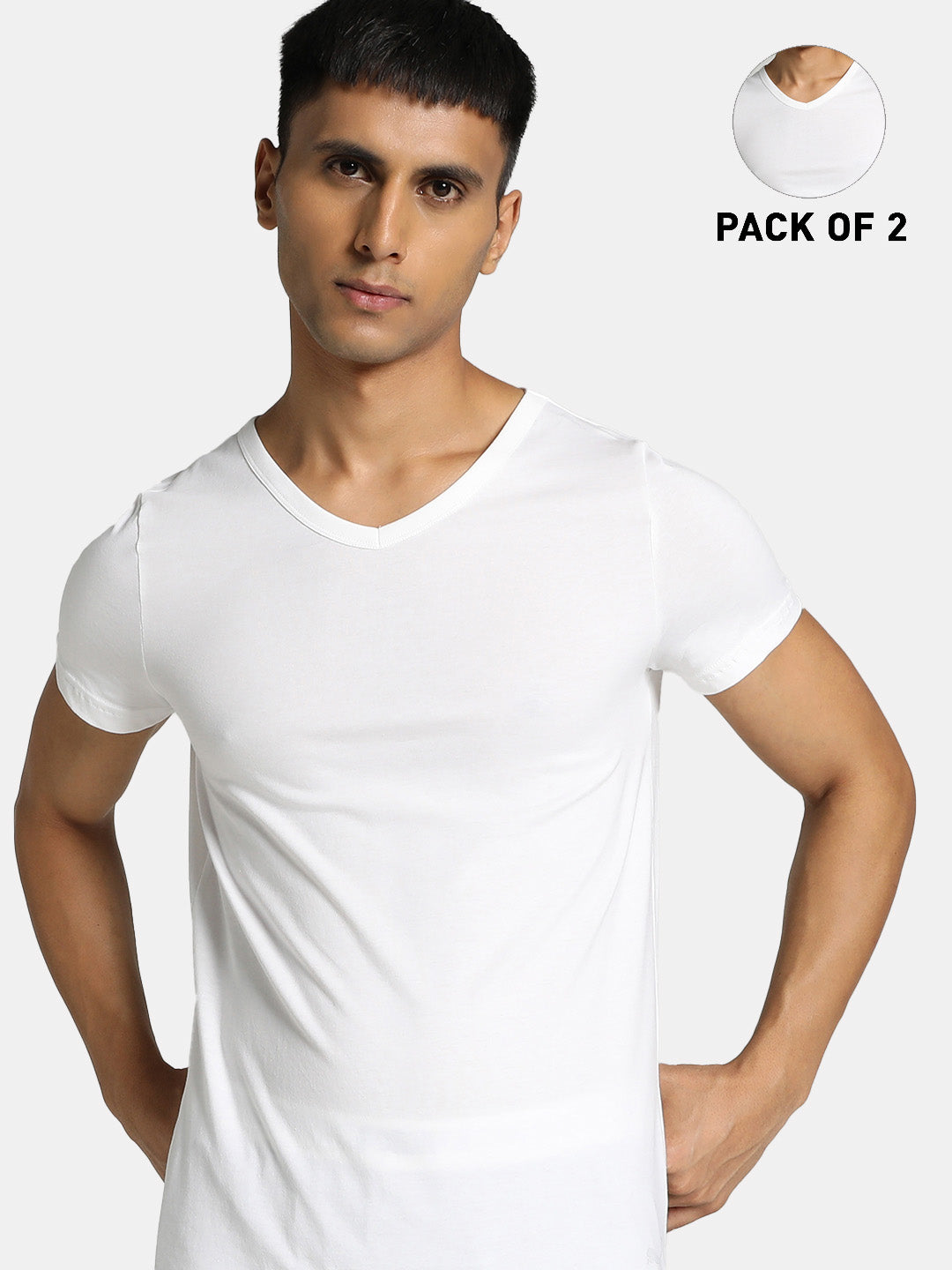 Puma Basic V-Neck Men's T-Shirts Pack of 2 – Underlinen